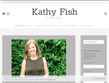 Tablet Screenshot of kathy-fish.com